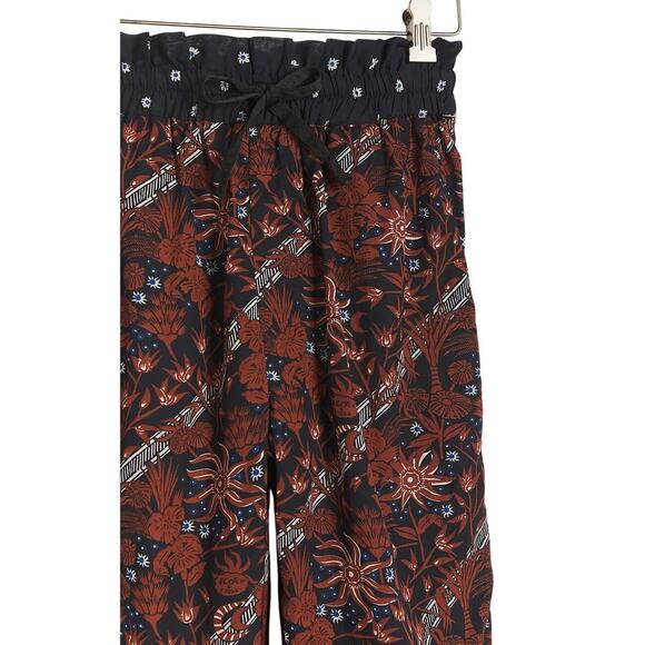 New Anthropologie Scotch & Soda Hanley Trousers $125 SMALL Floral Elastic Waist - Picture 6 of 7